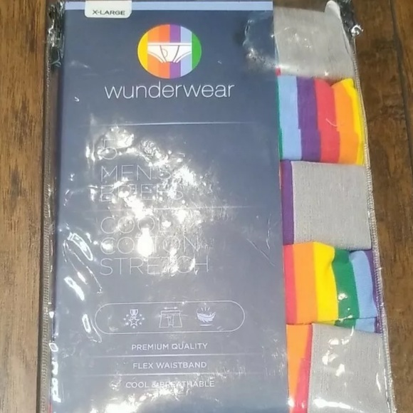 *New* Men Pride Boxer Briefs 5 Pack Underwear Set - Picture 3 of 4